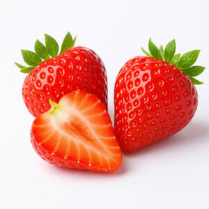 This is a fresh, natural strawberry flavor