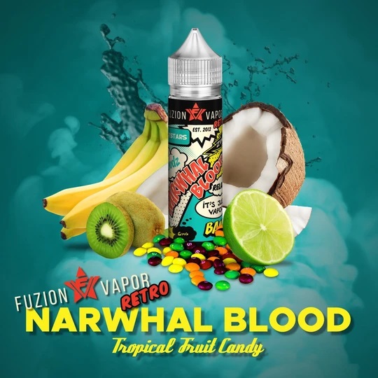 Fuzion Vapor Narwhal Blood 50ml Shortfill