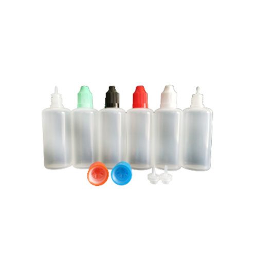 Liquid Bottle with Childproof Cap White 50ml