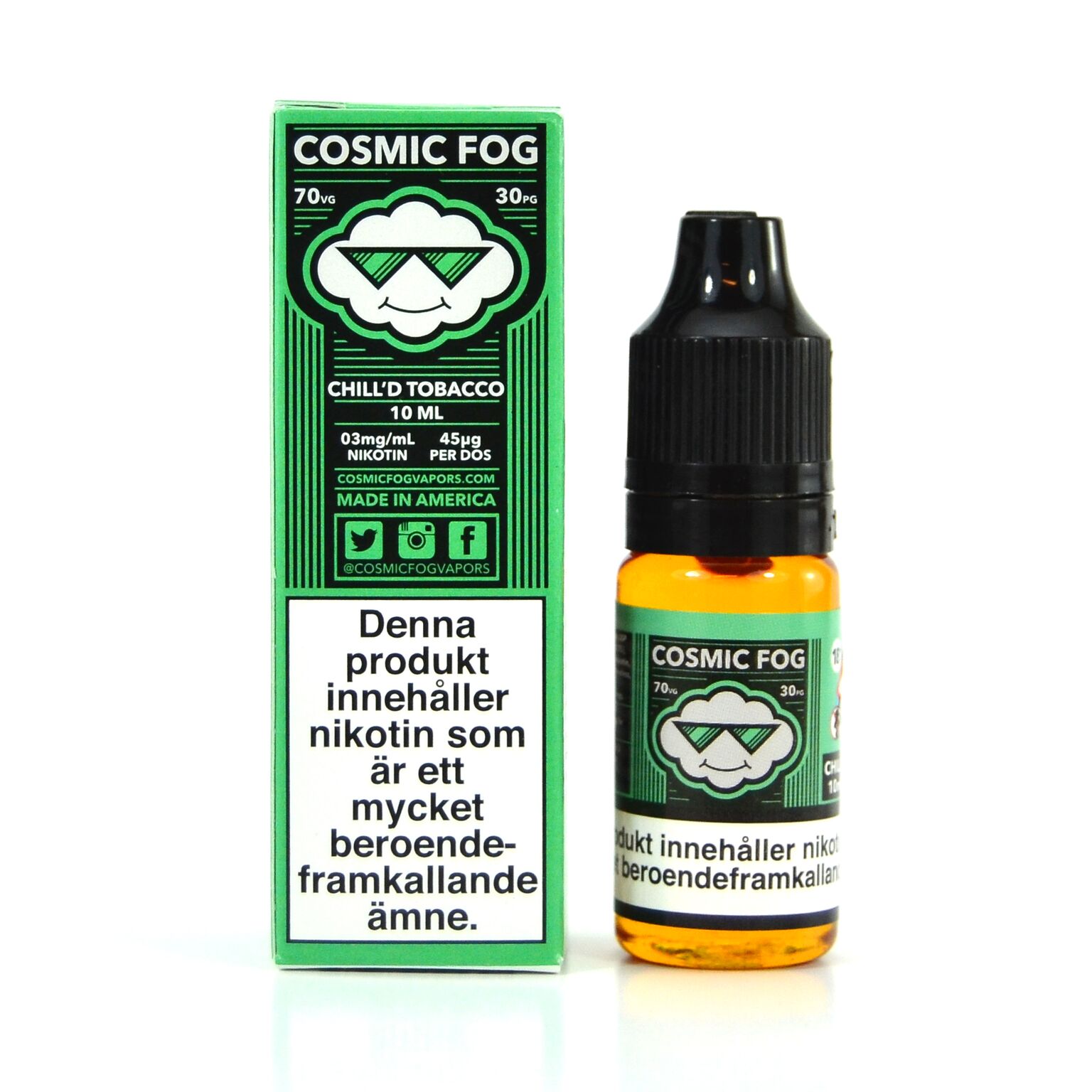 Cosmic Fog Chilled Tobacco with nicotine