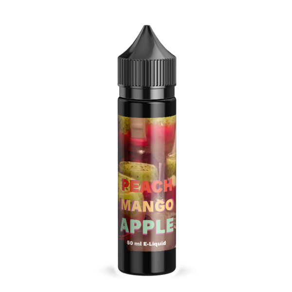 Crazy Mix LTD Peach Mango Apple V2 50ml Shortfill vape ejuice