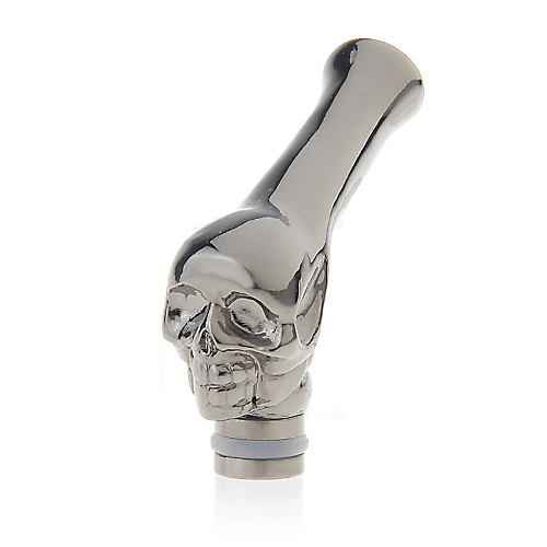 Curved skull Drip tip stainless steel