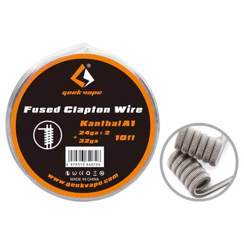 GeekVape Kantha A1 Fused Clapton Wire (24GAx2+32G)