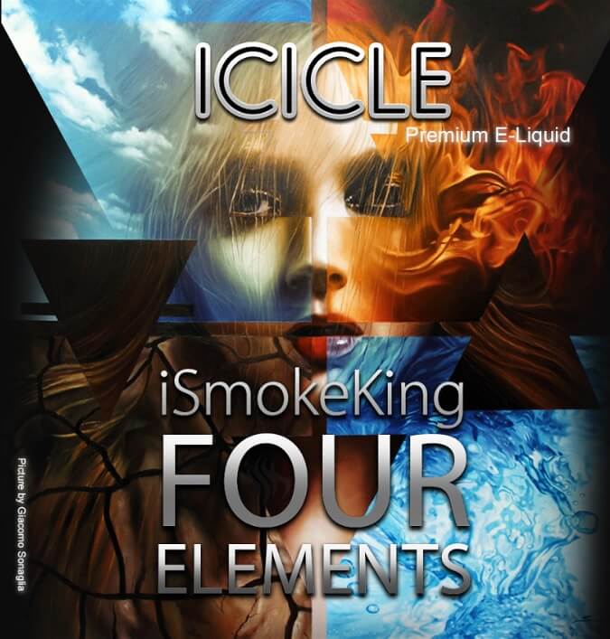 four elements e-liquids icicle