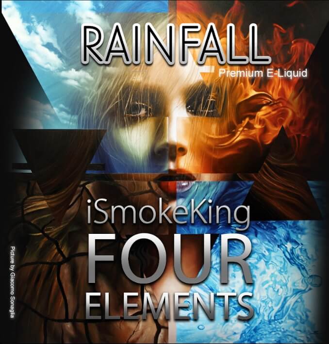 four elements e-liquids rainfall