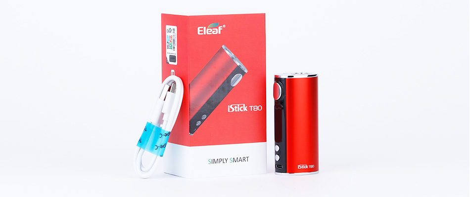 Eleaf iStick T80 Battery Mod 3000mAh package