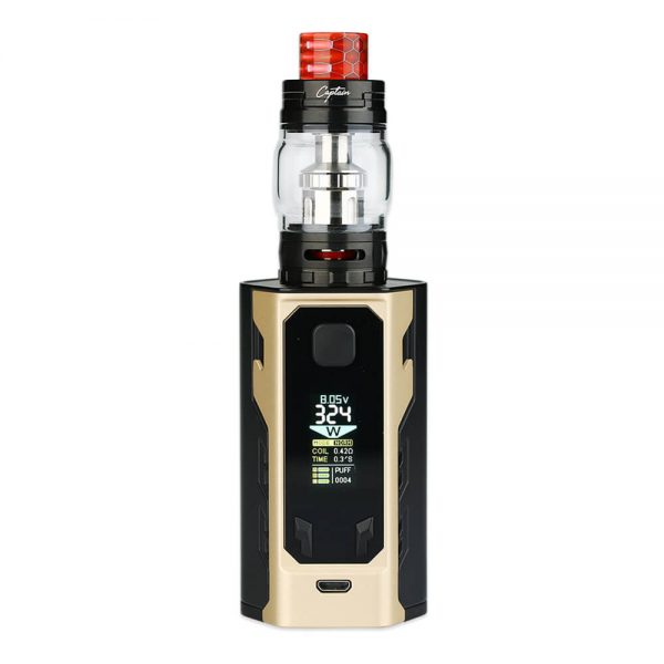 IJOY Captain X3 324W 20700 TC Kit (3x Batteries Included)