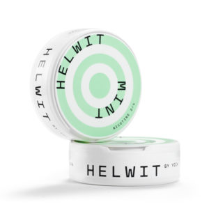 HELWIT All White Nicotine Pouches Mint Snus