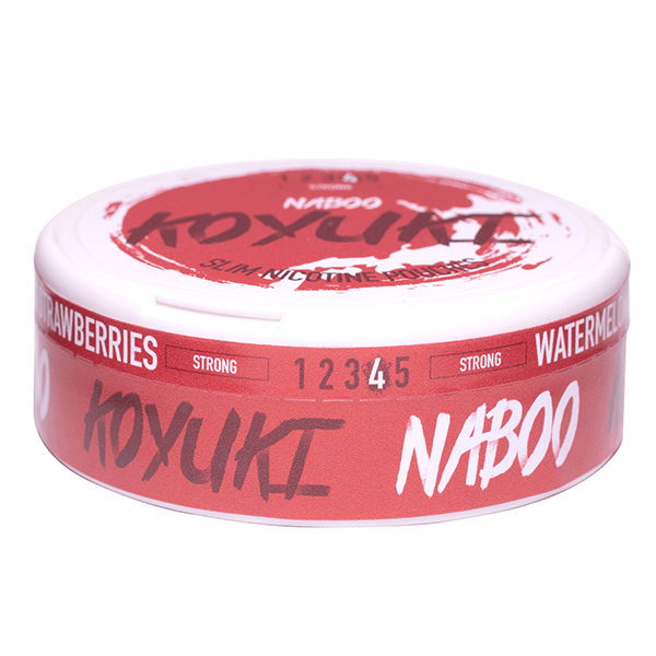 KOYUKI's All White Nicotine Pouches - NABOO (Strong)