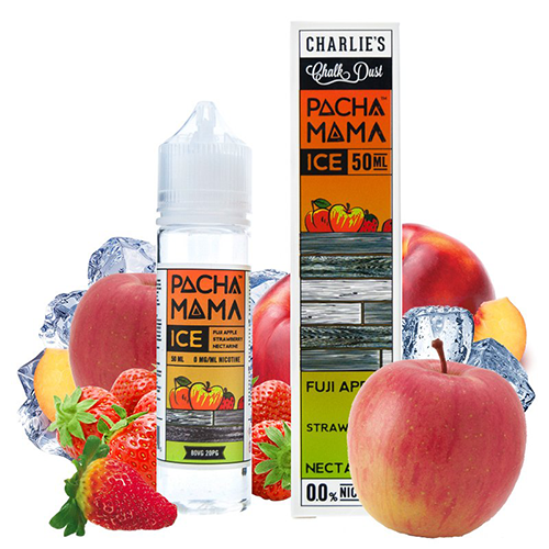 Pachamama ICE Fuji Apple Strawberry Nectarine 50ml Shortfill ejuice