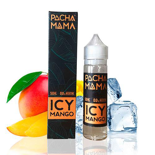 charlies chark dust pachamama icy mango 50ml shortfill vape ejuice cooling