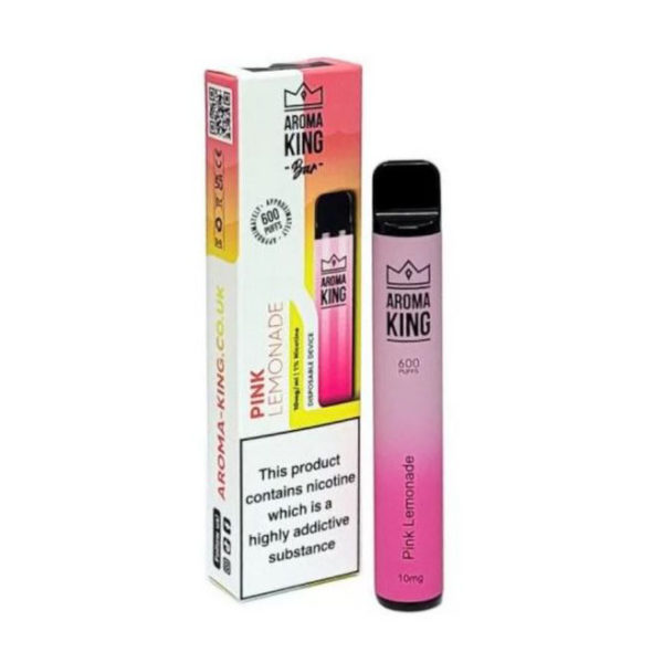 Aroma King Disposable Engangs Vape 20mg pink lemonade