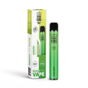Aroma King Disposable engangs Vape Kit zero nicotine-Green-Apple