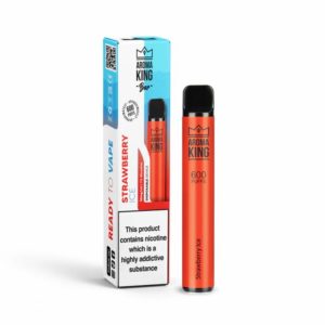 Aroma King Disposable engangs Vape Kit zero nicotine-Strawberry-Ice