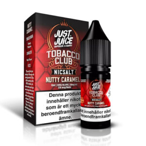 Just Juice Nutty Caramel Tobacco 10ml 14mg Nic Salt