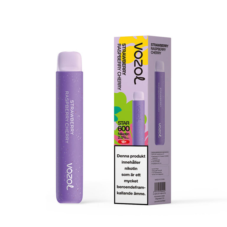 Get the New Vozol Star 600 MESH Disposable Vape (600 Puffs) - iSmokeKing.se