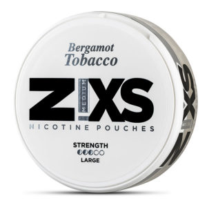 Z!XS All White Nikotinpåsar Bergamott Tobacco