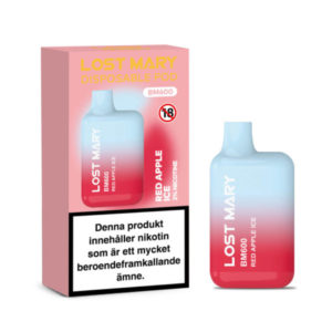Lost-Mary-BM600-Mesh-Engangs-Vape-20mg-red-apple-ice