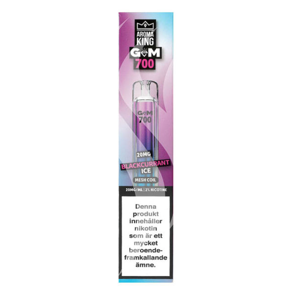 Aroma-King-GEM-20mg-disposable-vape-blackcurrant-Ice