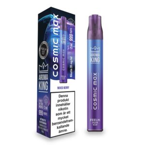 Aroma king cosmic max disposable vape 20mg mixed berry