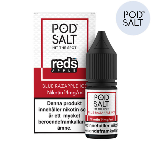 Pod Salt Blue Razapple Ice (Nic-Salt) 14mg 10ml