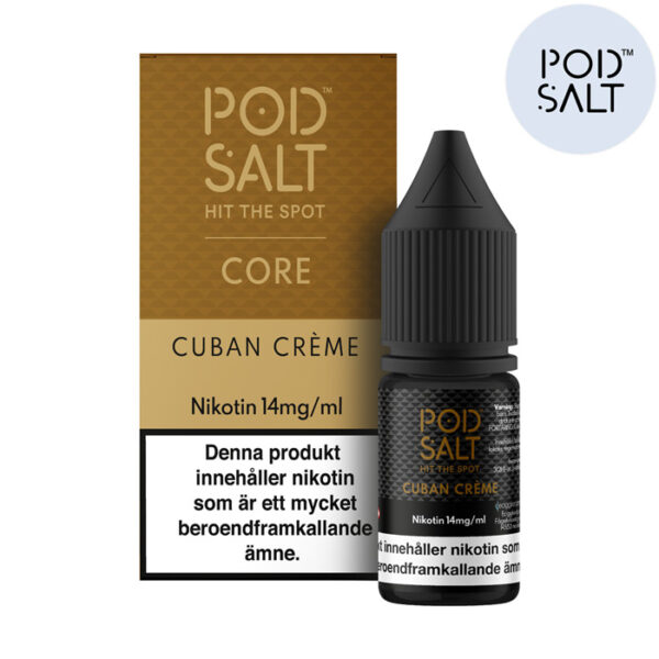 Pod Salt Cuban Creme (Nic-Salt) 14mg 10ml