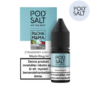 Pod Salt Pacha Mama Strawberry Kiwi Ice (Nic-Salt) 14mg 10ml