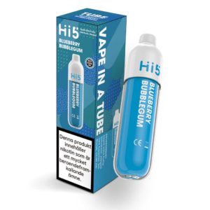 Hi5-disposable-vape-20mg-blueberry-bubbelgum