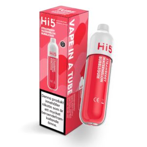Hi5-disposable-vape-20mg-strawberry-watermelon-bubbelgum