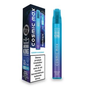 Aroma king cosmic max disposable vape 20mg-blueberry-blackcurrant