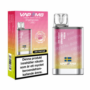 VapeM8-Crystal-Box-Engangs-Vape-Rosa-Lemonad