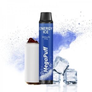 Mega puff-disposable vape 3000 puffs-energy-ice