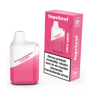 Vapesoul-Engangs-vape-Mini-mod-Strawberry-Yoghurt