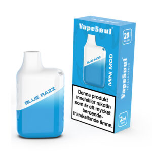 Vapesoul-Engangs-vape-Mini-mod-blue-razz