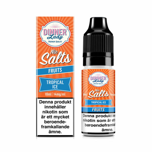 Dinner Lady Salts Tropical Ice (Nic-Salt) 14mg 10ml