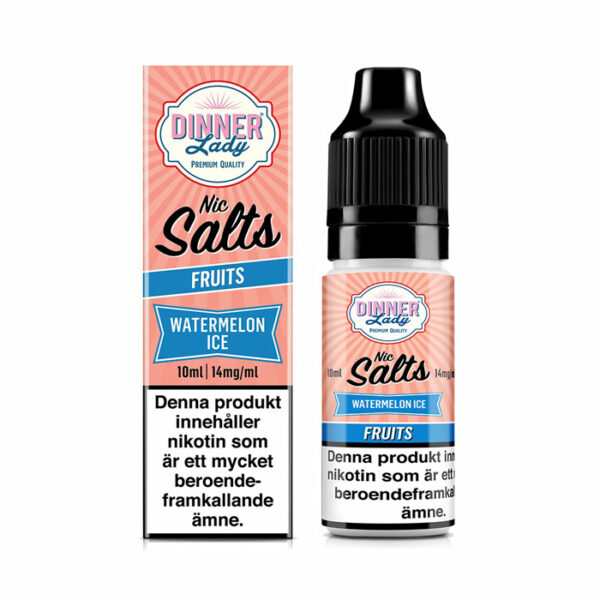 Dinner Lady Salts Watermelon Ice (Nic-Salt) 14mg 10ml