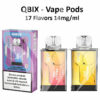 QBIX-vape-pod-flavors-front