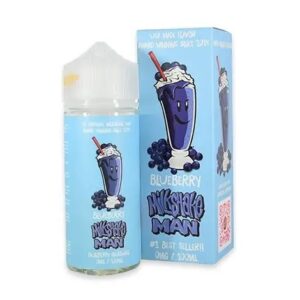 Milkshake Man - Blueberry 0mg 100ml Shortfill