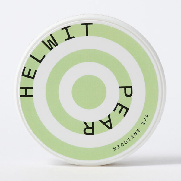 HELWIT All White Nicotine Pouches - Pear