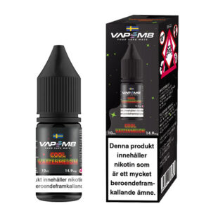 VapeM8 E-Juice - Cool Vattenmelon 10ml 14.9mg Nic Salt