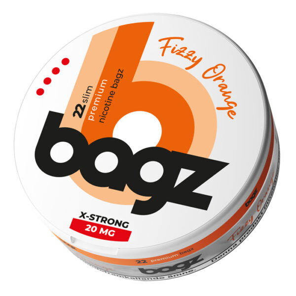 Bagz All White Nicotine Pouches - Fizzy Orange (8/20mg)