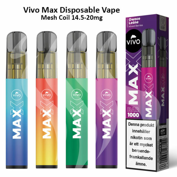 Vivo-Maxx-disposable-Vape-Mesh-14/20mg nic salt