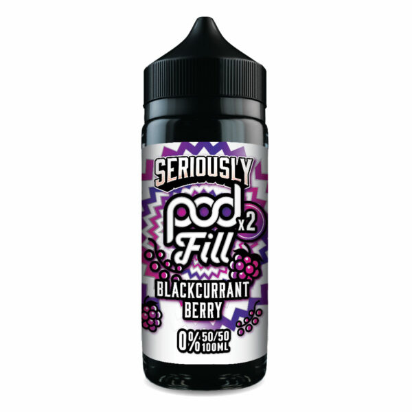 Seriously Pod Fill X2 - Blackcurrant Berry 100ml Shortfill