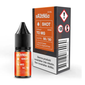 sALTNic-72mg shot 10ml