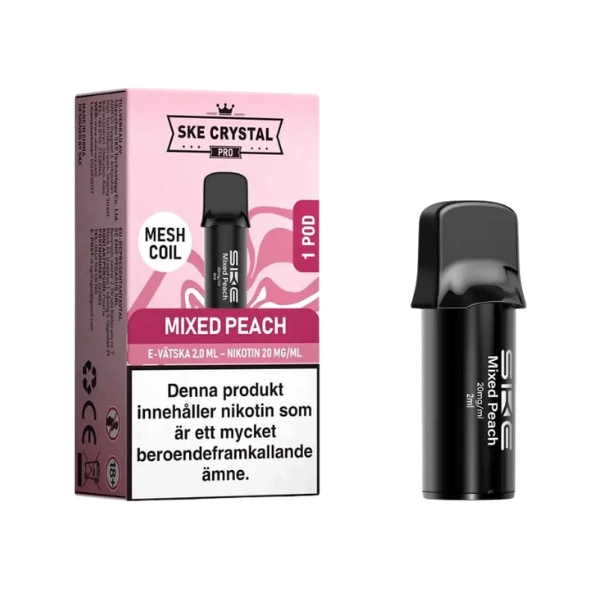 SKE-Crystal-Pro-Pod-2P-Mixed-Peach
