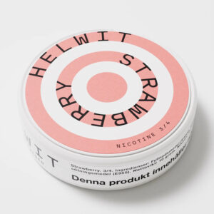helwit_Strawberry vitt snus all white new flavor 2025