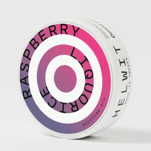 HELWIT All White Nikotinpåsar - Raspberry Liquorice