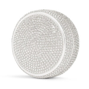 Sparkling glitter can all white snus silver