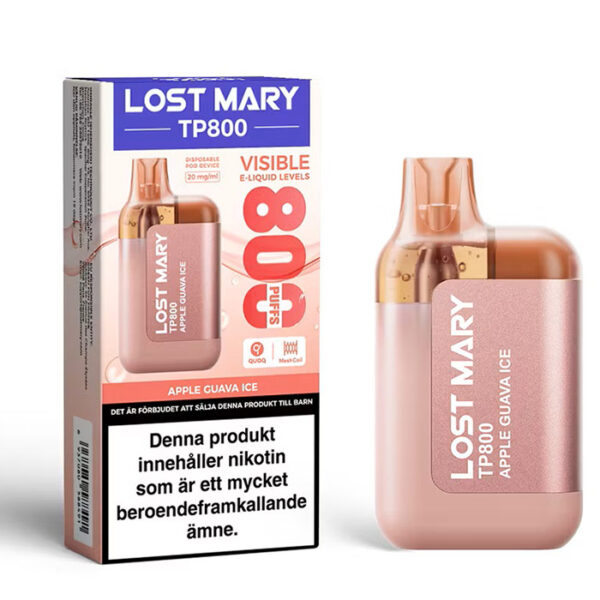 Lost-Mary-TP800-20mg-vape-apple-guava-ice