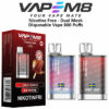 VapeM8-Crystal-Box-Dual-Mesh-nicotine free disposable vape